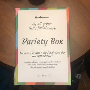 ORDONNE 12 pack facial masks (Korean)